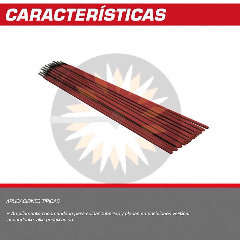 ELECTRODO 6010 3/16" 5KG LINCOLN - Image 3