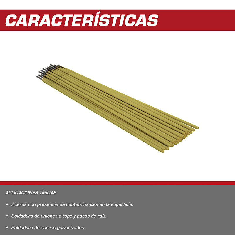 ElECTRODO 6010AS - 1/8" LINCOLN 4KG - Image 3