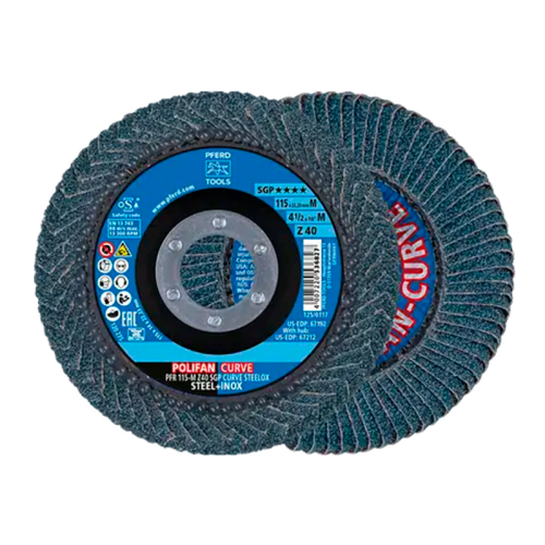 DISCO LAMINADO 4 1/2 G-40 POLIFAN PFERD