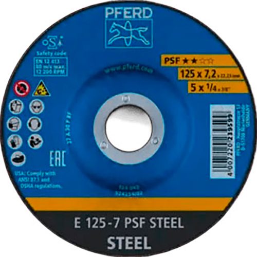DISCO DESBASTE 4 1/2″ X 1/4″ PSF PFERD
