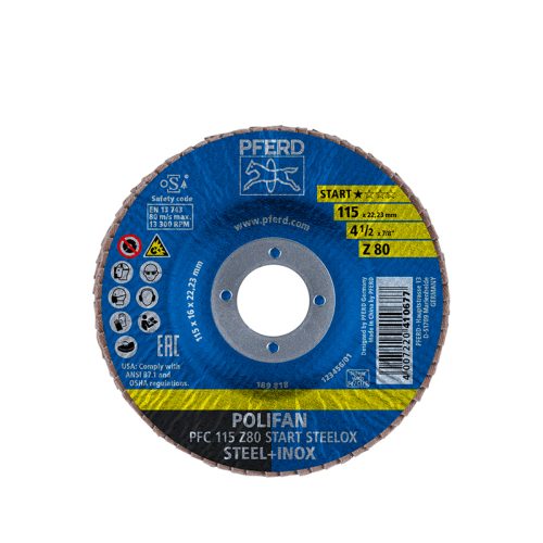 DISCO LAMINADO 4-1/2″ G-80 START  PFERD
