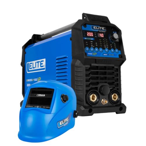 SOLDADORA TIG/MMA ACDC DE 200 AMP, INCLUYE CARETA ELITE