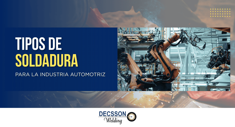 Tipos de soldadura para la industria automotriz